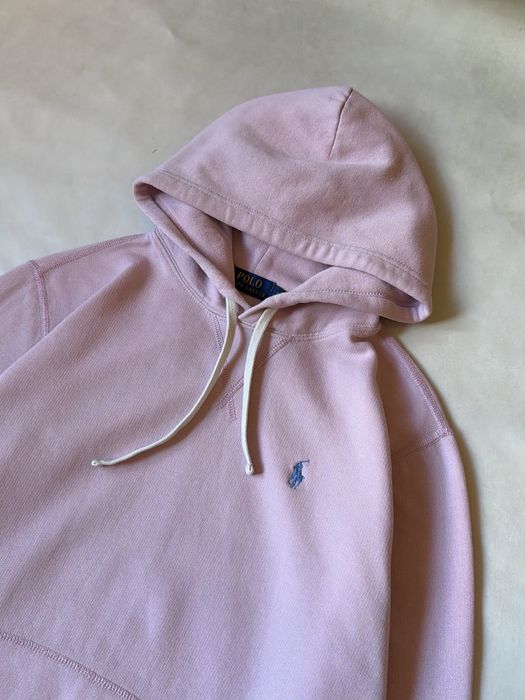 Ralph Lauren Light Pink Hoodie худи пастельно розовый ральф лаурен