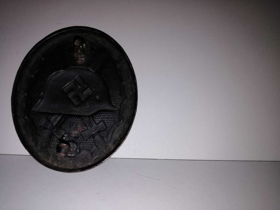 Crachá Wound Badge Black - Fabricante "93" WW 2 - 3ºReich Alemanha
