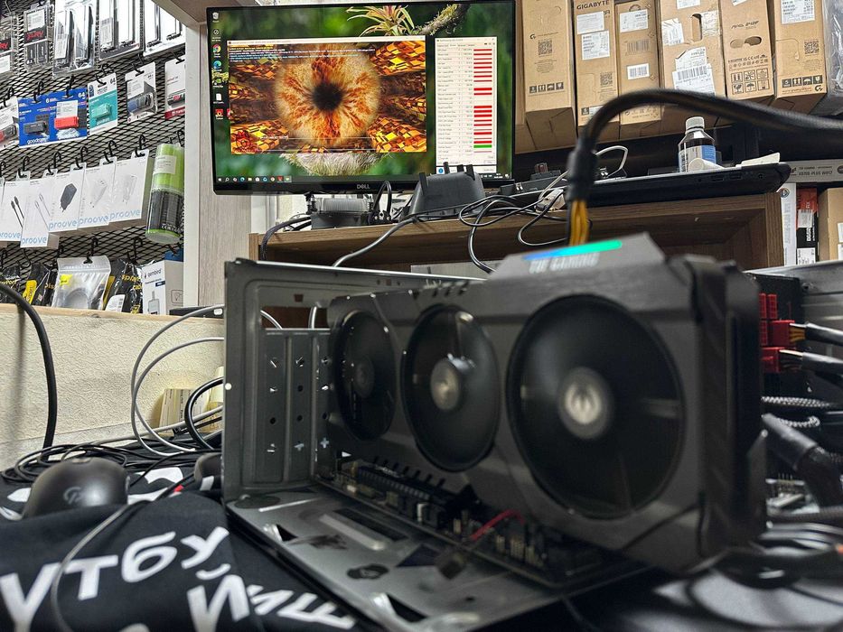 Відеокарта Asus RTX 3060Ti 8Gb TUF Gaming OC LHR ГАРАНТІЯ!