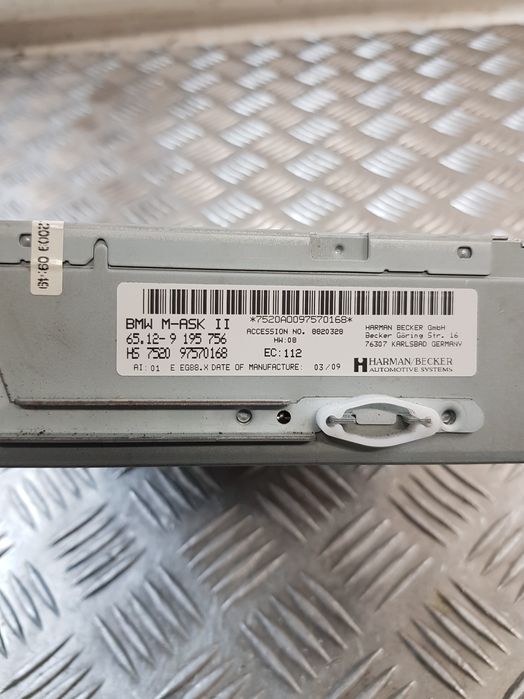 Radio 9195756 Bmw E60 Lift Europa