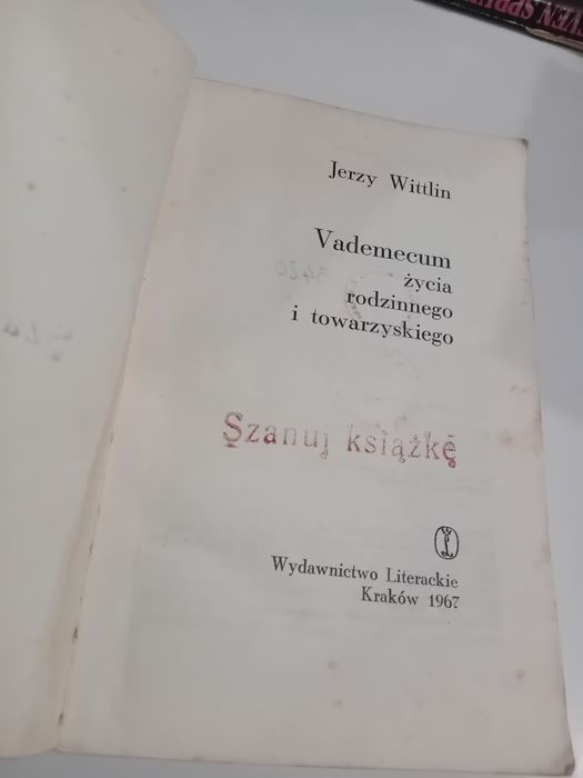 Vademecum Życia rodzinnego i towarzyskiego