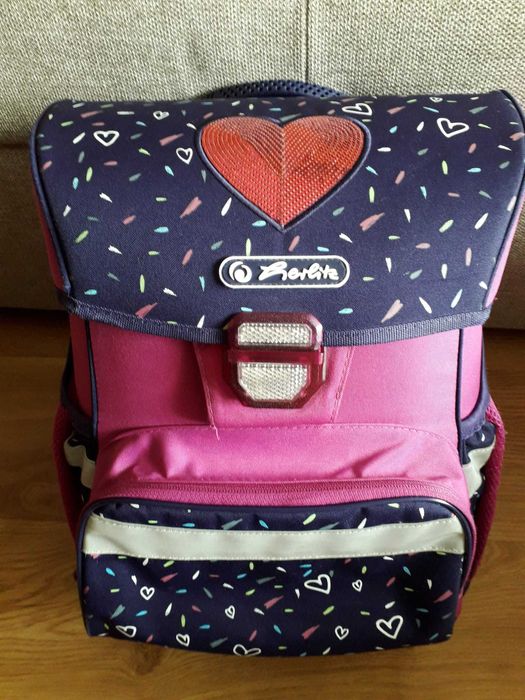 Tornister, piórnik duży i mały,worek- HERLITZ LOOP