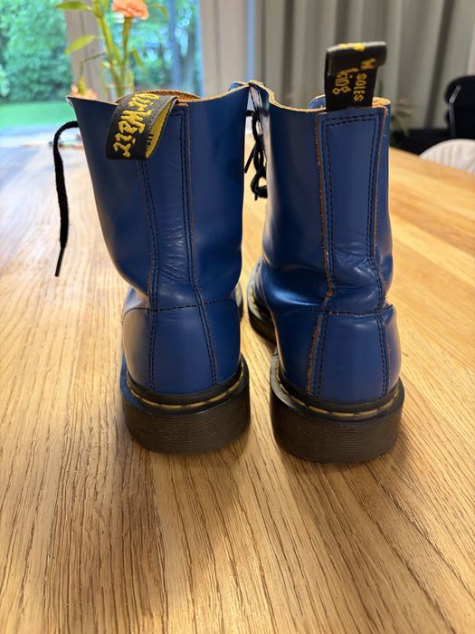 Botki martensy Dr Martens niebieskie 37 stan bardzo dobry