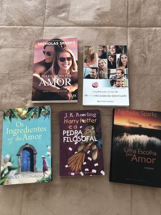 Varios livros a 3€ e 5€