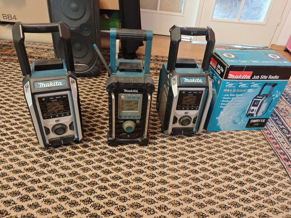 Radio Makita dmr 115 100 102 budowlane sprawne stan bardzo dobry