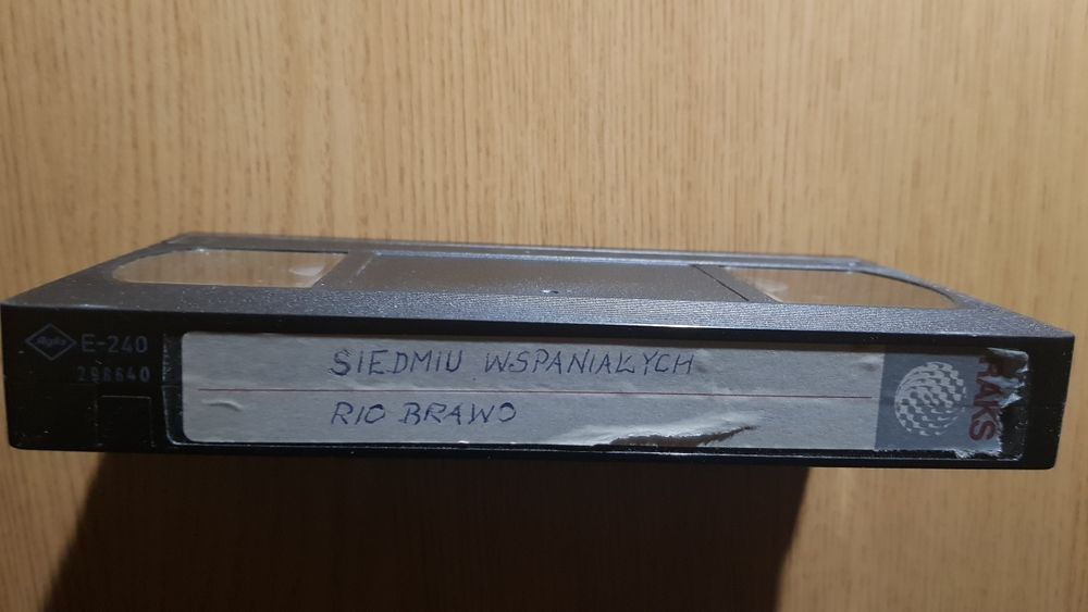 Westerny , klasyki na kasecie VHS