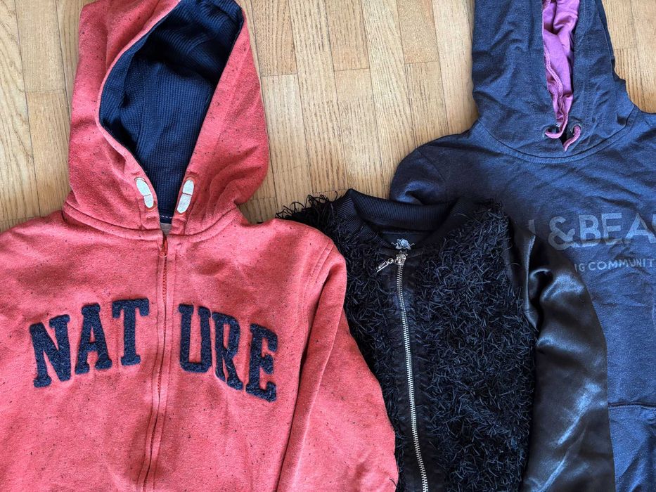 zestaw ubrań dla dziewczynki - 8 sztuk - +/- 158 cm