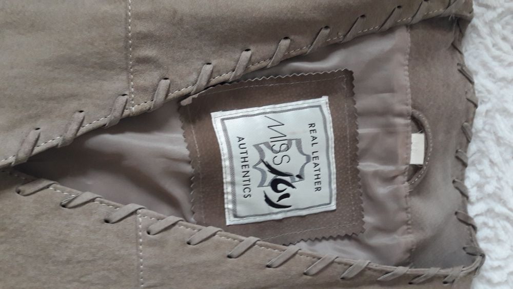 kurtka zamsz skóra naturalna