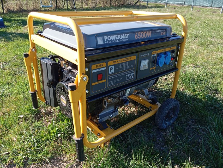 Agregat Powermat jednofazowy 6500W