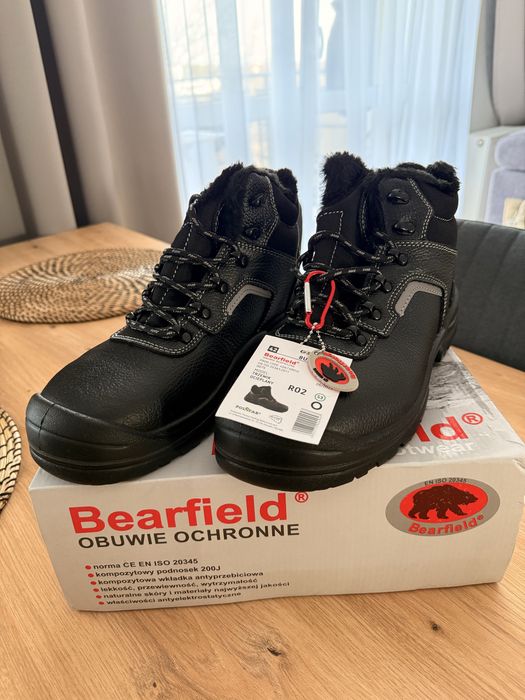 Buty robocze / ochronne Bearfield – rozmiar 42 NOWE