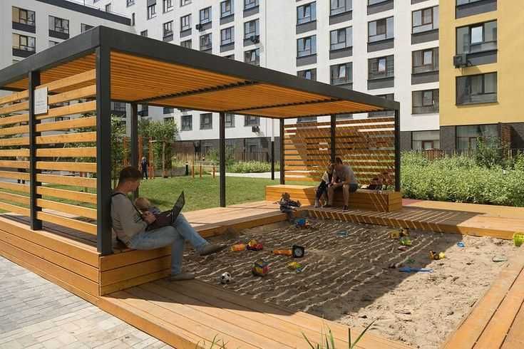 Садовая мебель: Беседки, Качели, Террасы, Навес и детские площадки