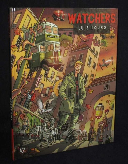 Livro BD Watchers A Luís Louro
