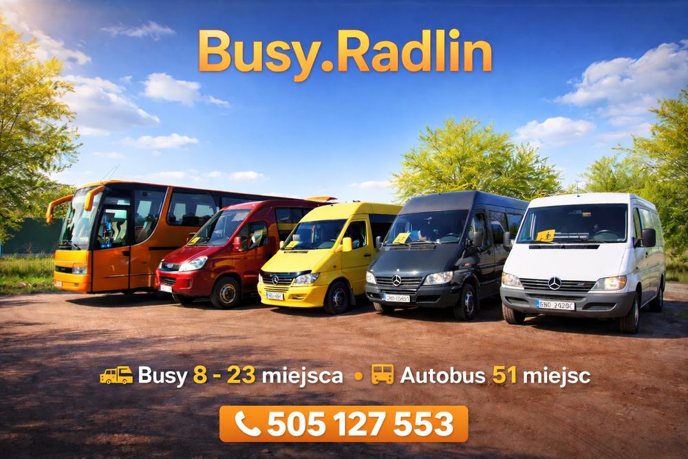 Wynajem busa z kierowcą bus autobus