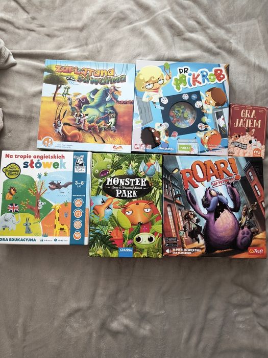 Zestaw gier planszowych