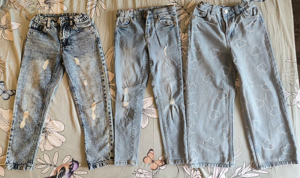 Штани для дівчинки на ріст 116 см.