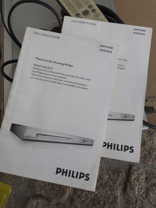 Leitor DVD Divx Philips