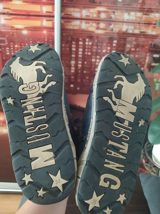 Черевики ботинки сапожки чоботи для хлопчика Mustang Denim