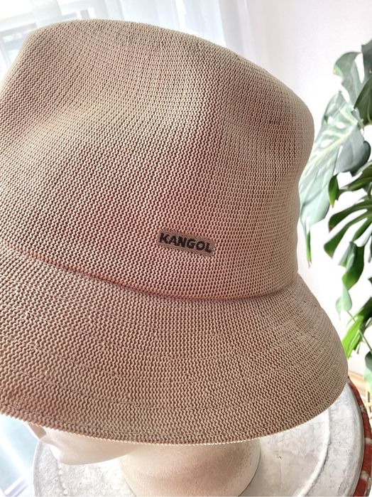 Kapelusz czapka Kangol rozmiar S beźowy
