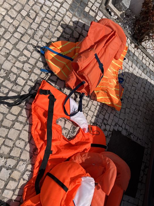 Colete salva vidas pesca barco homologado
