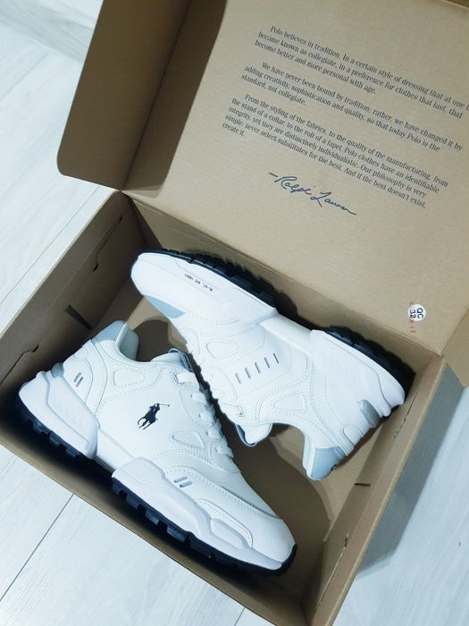 Nowe buty Ralph Lauren białe 40