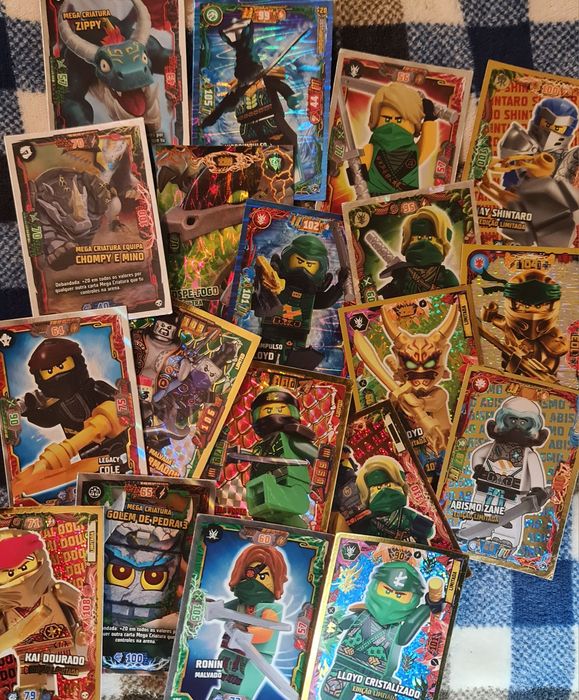 Cartas Ninjago Colecionáveis