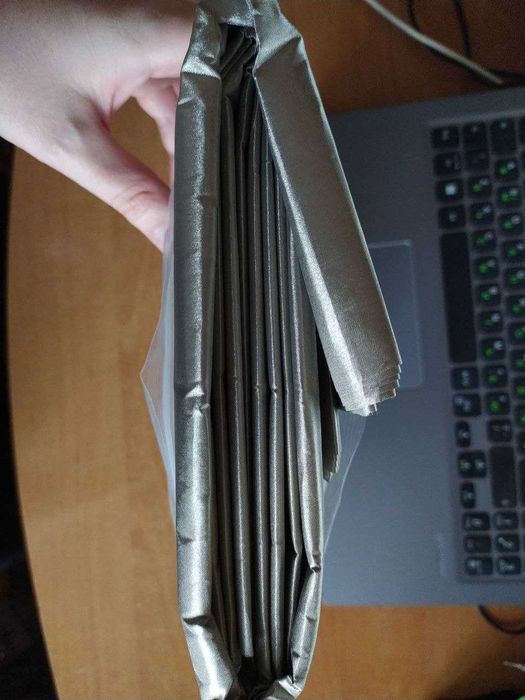 Ткань Фарадея для защиты от ЭМИ, RFID и 5G экранирующая ткань Faraday