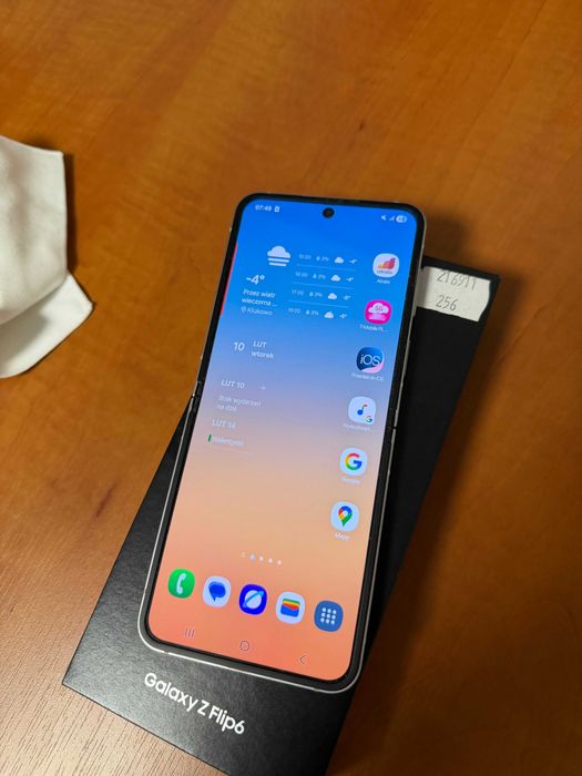 Samsung Galaxy Z Flip6 256 GB | Silver Shadow