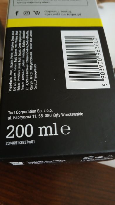 Piling do ciala Tołpa nowy200ml