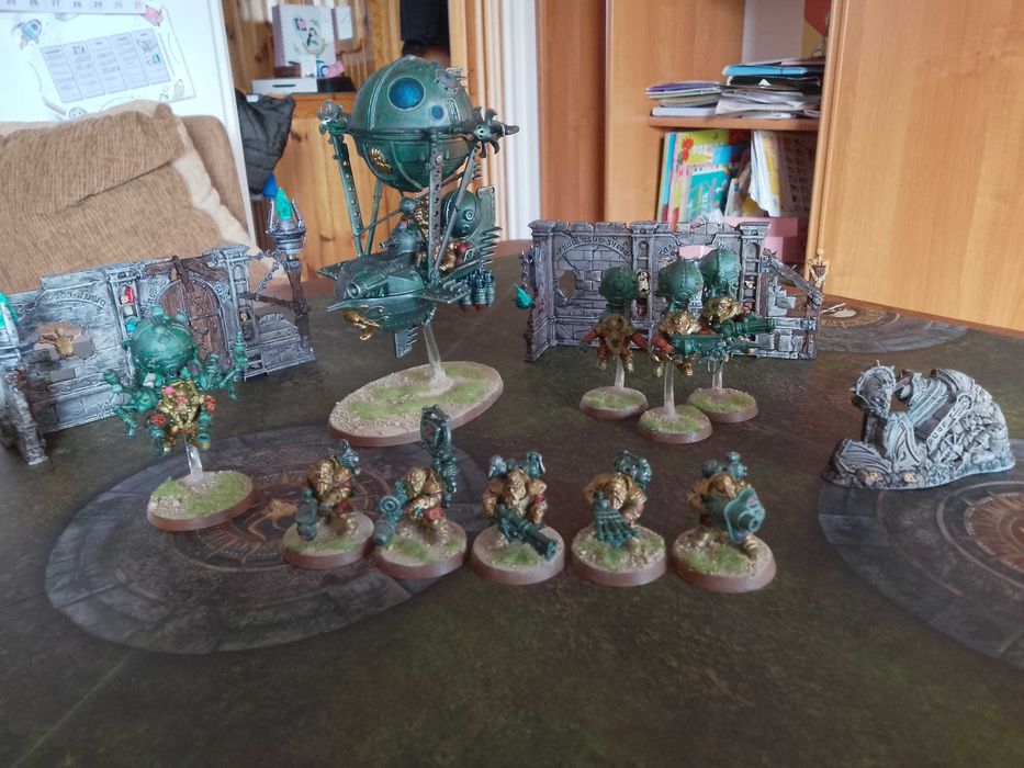 Spearhead Kharadron Overlords Grundstock Trailblazers Battle Ready GOTOWY DO GRY!
