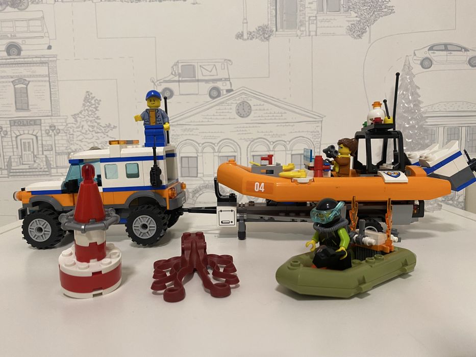 LEGOCiti 60165 загін реагування береговоі охорони
