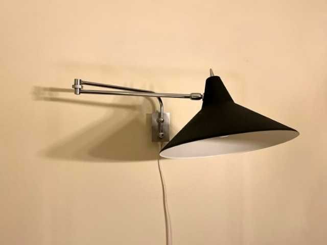 Candeeiro de parede de braço articulado 'Van Doorn' anos 70