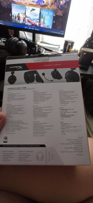 sluchawki hyperix Claud 2  jak nowe
