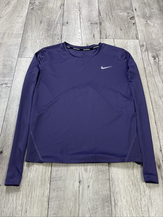 Nike dri-fit running кофта лонгслив S размер женская беговая