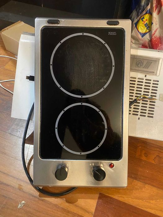 Fogão elétrico duas bocas 28,5X50cm