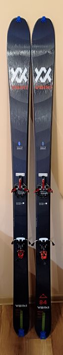 Volkl Rise 84 + Alpinist long i foki - nowy set