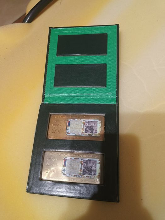 Sprzedam kolekcjonerskie sztabki