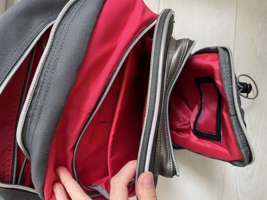 Рюкзак оригінальний шкільний Ecco б/у в хорошому стані з сумкою