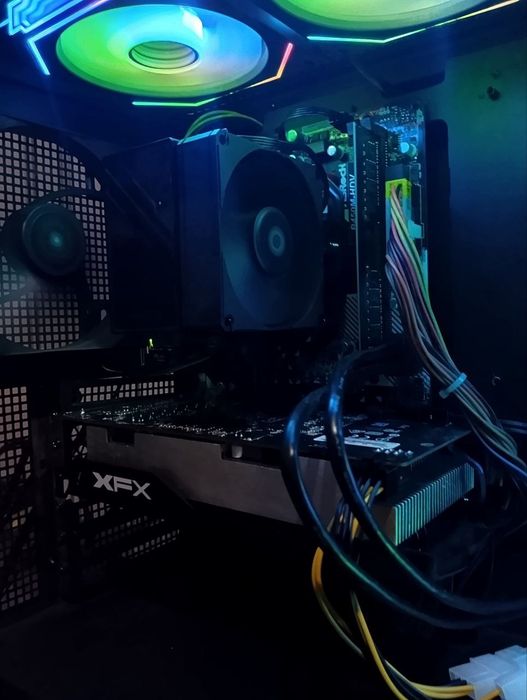 Игровой ПК, компьютер Ryzen 7 8 ядер, видеокарта 8гб , DDR4  Гарантия