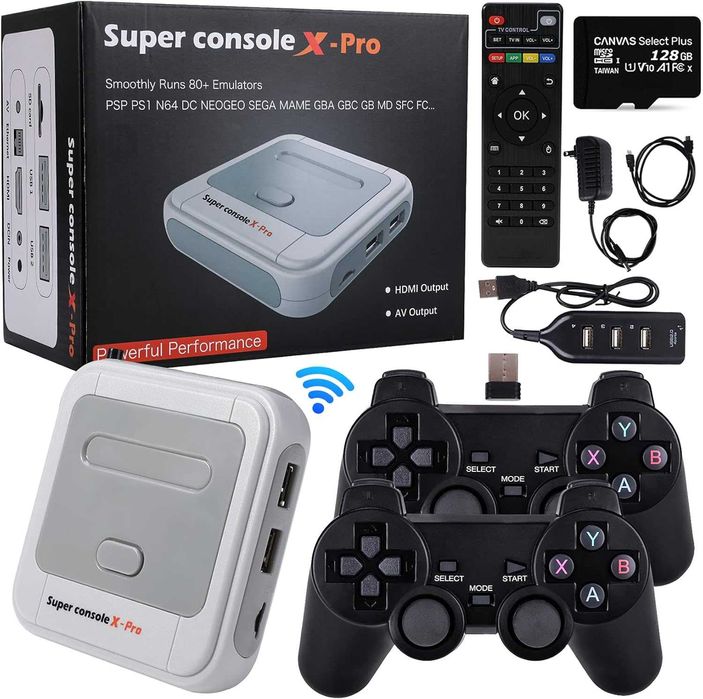 Super Console X-Pro + Full Zestaw!! 128gb I Gratisy!!!