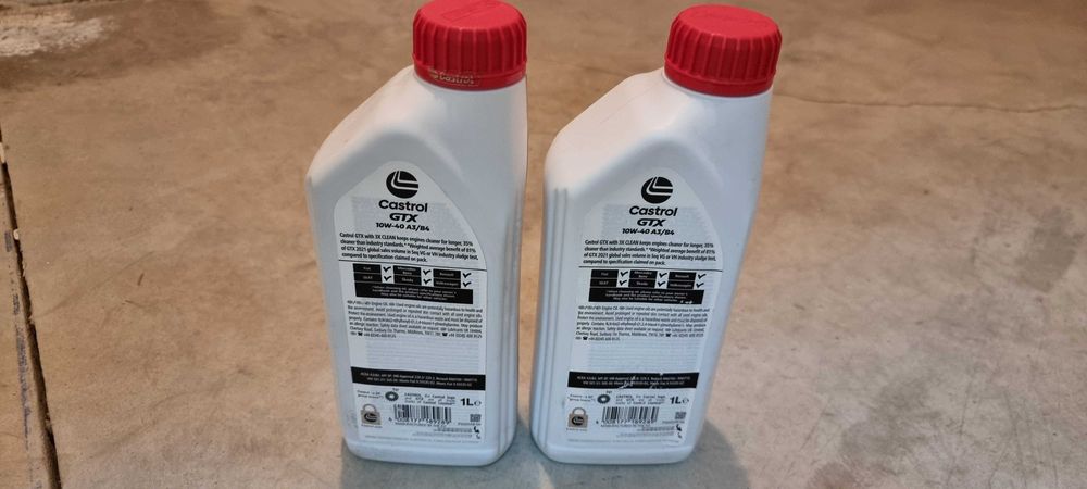 Castrol GTX 10W40 — nunca aberto, comprado na BP