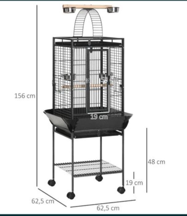 Gaiola para papagaios