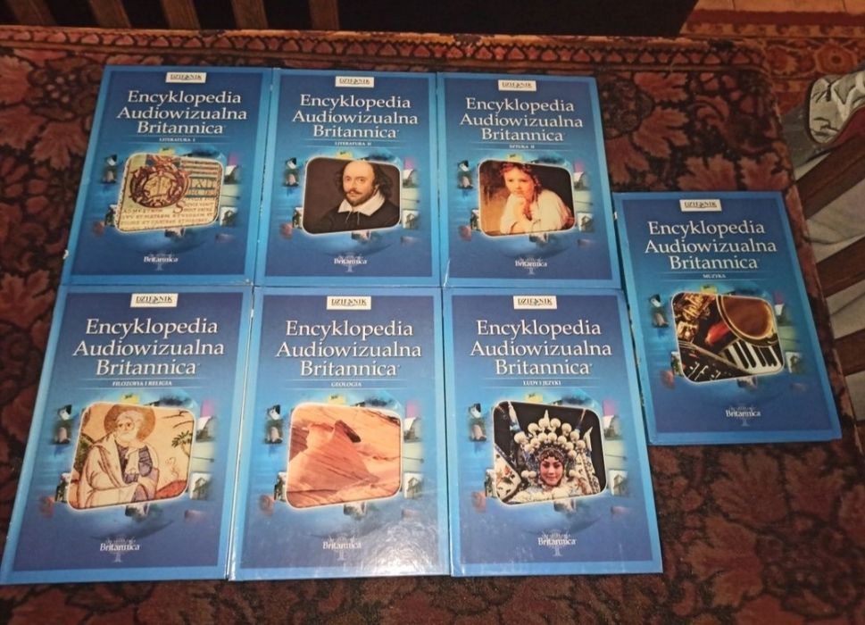 Encyklopedia Audiowizualna Britannica 7 tomów