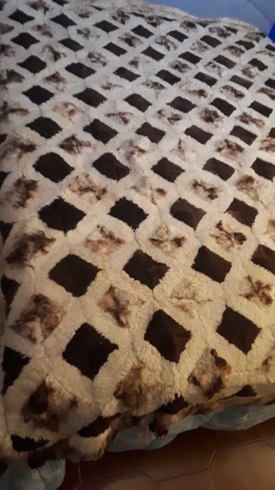 Manta / tapete pele Alpaca