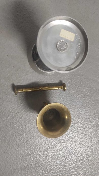 Moździerz i puchar z Gdańska