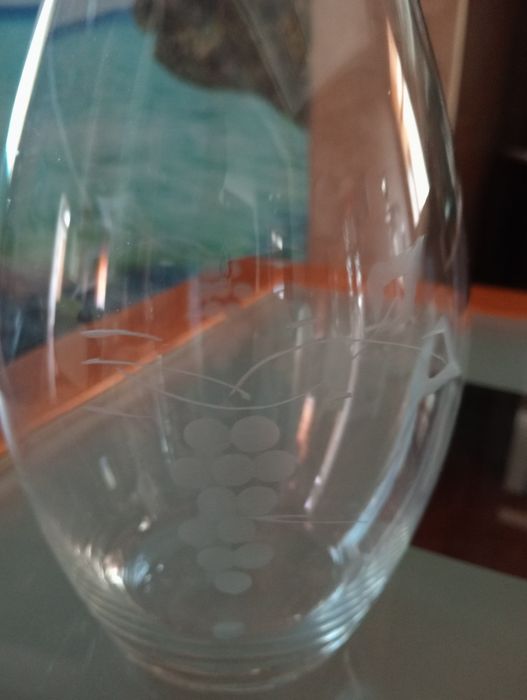 Licoreiras em cristal e em vidro antigas