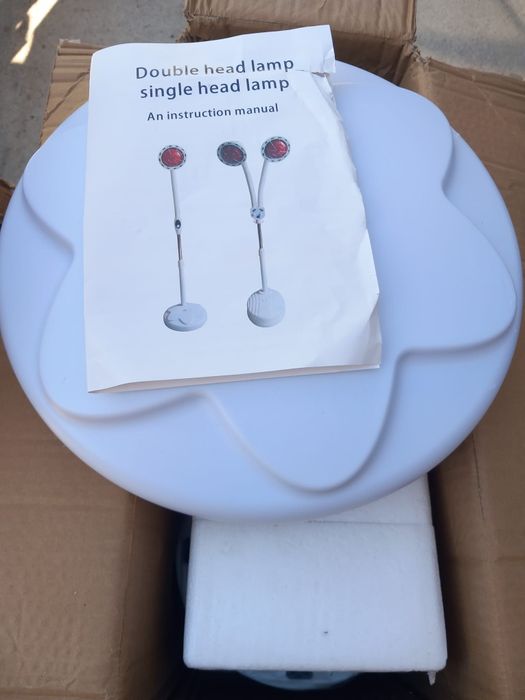 Lâmpada de Terapia Infravermelha Regulável (Fisioterapia / Estética) - Nova