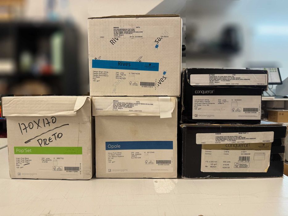 Envelopes Fine Paper Criativos para Casamentos, Baptizados etc