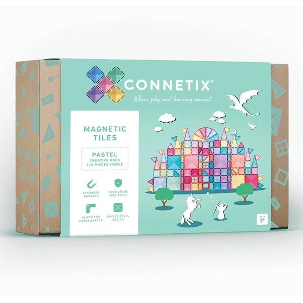 Connetix - Klocki magnetyczne Pastel Creative pack - 120 el.