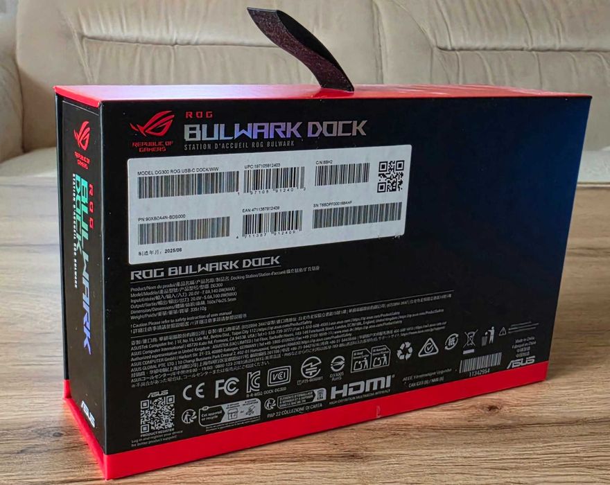 ASUS ROG Bulwark Dock DG300 Stacja Dokujaca