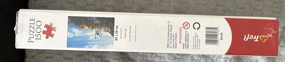 Nowe puzzle trefl 1500 alpy bawarskie